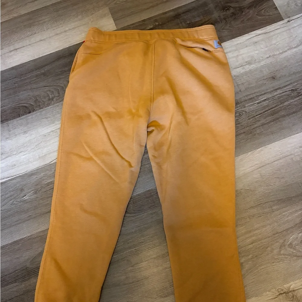 Carhartt Women's Mustard Joggers - Picture 3 of 4